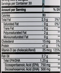 Nature's Way Ultra Pure Omega3 Fish Oil Plus Vitamin D, 1250 mg EPA/DHA, Citrus Punch, 60 Softgels