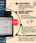 12In1 Vitex Berry [Chaste Tree] Supplement For Women