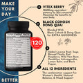 12In1 Vitex Berry [Chaste Tree] Supplement For Women