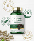 Carlyle Siberian Eleuthero Root Capsules | 2400Mg | 300 Count | Non-Gmo, Gluten Free Formula | Siberian Ginseng | Eleutherococcus