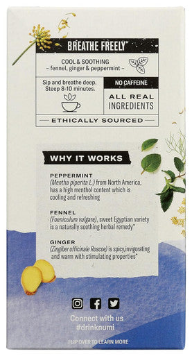 Numi Organic Congest Away Tea 16 CT