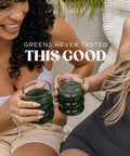 Bloom Nutrition Superfood Greens Powder Digestive Enzymes with Probiotics and Prebiotics Gut Health Bloating Relief for Women Chlorella Green Juice Mix with Beet Root 25 SVG Spiced Cranberry