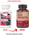 Deva Vegan Multivitamin & Mineral Prenatal - One Daily Whole Food Multivitamin, High in Vitamin B12 & Folic Acid, Calcium & Iron - 90 Coated Tablets, 1-Pack
