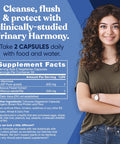 Eu Natural Urinary Harmony Capsules and Gummies Bundle - Urinary Tract Health for Women D-Mannose & Hibiscus Cleanse Flush & Protect The Urinary System