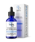 Vitamin C Serum for Face Care Vitamin C Face Serum with Hyaluronic Acid Witch Hazel and Vitamin E Oil for Dry Skin Fine Lines and Wrinkles Hydrating Anti Aging Face Oil for Women and Men