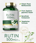 Carlyle Rutin Supplement 500Mg | 200 Caplets | Vegetarian, Non-Gmo, Gluten Free