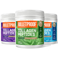 Bulletproof Unflavored and Chocolate and Vanilla Collagen Peptides