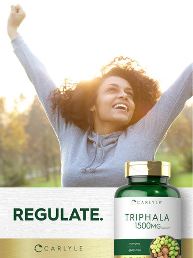 Carlyle Triphala Capsules 1500mg 180 Count