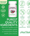Maxi Health Chewable Prenatal Vitamin - Over 25 Essential Vitamins and Minerals - Doctor Formulated for Pregnant and Lactating Women - 90 count