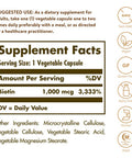 Solgar Biotin 1000 Mcg 250 Vegetable Capsules - Supports Healthy Skin Nails & Hair - Energy Metabolism - Enhanced Potency - Non-Gmo Vegan Gluten Free Dairy Free Kosher Halal - 250 Servings
