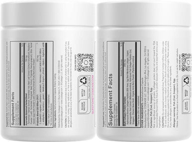 Codeage Multi Collagen Protein Capsules & Probiotics for Women Bundle | Multi Collagen Pills Collagen Types I II II V & X 90 Count | Prebiotics & Probiotics for Women - Soy & Dairy 60 Count
