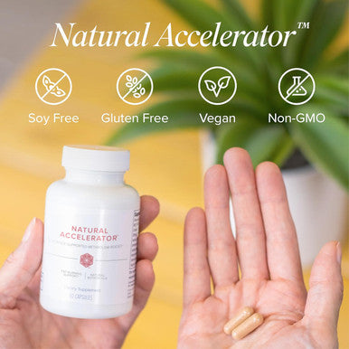 Isagenix Natural Accelerator Blend Supports Enhanced Metabolism Features Sinetrol Patented and Clinically Studied Ingredient Supports Fat Burning with Thermogenic Cayenne Lemon Verbena Guarana