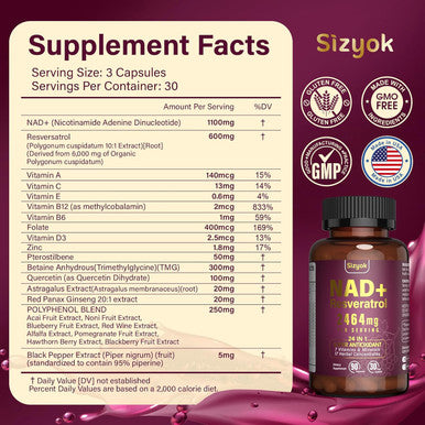 Nad Supplement 2464Mg, Liposomal Nad+ Supplement With Resveratrol, Nad Resveratrol Supplement - Boost Nad+ For Aging Defense, Energy, Focus - Ultra Antioxidant Capsules 166