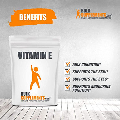 BulkSupplements.com Vitamin E Powder - Vitamin E for Dogs - Vitamin Powder - Vitamin E for The Skin - Vitamin Powder (250 Grams)