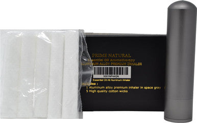 PRIME NATURAL Essential Oil Aluminum Alloy Premium Blank 5 Cotton Wick