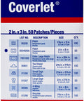 Coverlet Elastic Patch Bandage 2" X 3" - 50/Box #340000