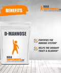 BulkSupplements.com D-Mannose Powder - Urinary Tract Support - Bladder Support (1 Kilogram)