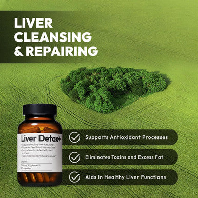 BigVita Liver Detox Vegan Gluten Free Liver Health Supplement Cleanse Detox & Repair Hangover Helper Contains Milk Thistle Glutathione Vitamin C Inositol and Selenium, 90 Capsules