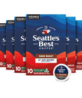 SeattleÃƒÂ¢Ã¢â€šÂ¬Ã¢â€žÂ¢s Best Coffee, Flavored K-Cup Coffee Pods, Toasted Hazelnut, 100% Arabica, 6 Boxes (60 Pods Total)