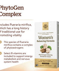Solgar Women'S Balancing Formula 60 Tablets - Pueraria Mirifica - Phytoestrogen Balancing Formula Energy Metabolism Nervous System Health - Vegan Gluten Free Dairy Free Kosher - 60 Servings