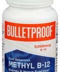 Bulletproof Cool Spearmint Methyl B-12 Lozenges, 60 Count, Supplement For Energy And Nerve Function
