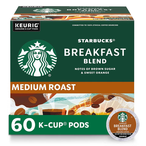 Starbucks K-Cup Coffee Pods, Medium Roast Hot or Iced Coffee, Pike Place Roast, 60 Keurig Pods ÃƒÂ¢Ã¢â€šÂ¬Ã¢â‚¬Â¹