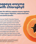 American Health Papaya Enzyme With Chlorophyll 250 Chewable Tablets