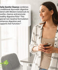 Irwin Naturals Daily Gentle Cleanse - Non-Laxative Formula With Triphala - 60 Liquid Softgels