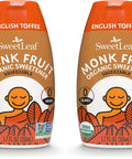 SweetLeaf Liquid Monk Fruit Variety Pack - Monk Fruit Sweetener Drops, Organic Monk Fruit Extract, Zero Calorie Sweetener, Sugar Free - French Vanilla, English Toffee, Caramel Macchiato (Pack of 3)