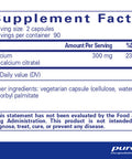 Pure Encapsulations Calcium Citrate 150 mg 180 vcaps