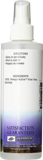 George's Always Active Aloe Spray Mister - 8 fl oz
