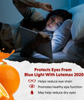 Barlean's Eye Remedy Supplement Tangerine Flavored Fish Oil Liquid with Lutein Astaxanthin and Zeaxanthin 1,000mg Omega 3 EPA DHA Eye Care Supplements 16 oz