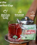 Lazi ka Lazika Herbal Tea Variety Pack Relaxation Tea Assortment Tea Sampler Set Assorted Tea Variety Pack with Pyramid Tea Bags Herbal Teas Tea Set 54 Counts