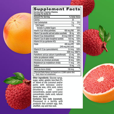 Vitafusion Multi+ Immune Support ÃƒÂ¢Ã¢â€šÂ¬Ã¢â‚¬Å“ 2-In-1 Benefits & Flavors ÃƒÂ¢Ã¢â€šÂ¬Ã¢â‚¬Å“ Adult Gummy Vitamins With Vitamin C, Zinc, Daily Multivitamins, 90 Count