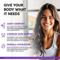 Nutraharmony Hyaluronic Acid Supplements 1000 Mg - Collagen Msm Boswellia Vitamin D3 C & E - Hyaluronic Acid Capsules - Skin Hydratation & Joint Comfort Support - 7-In-1 Complex - Made In Usa 120 Capsules