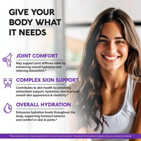 Nutraharmony Hyaluronic Acid Supplements 1000 Mg - Collagen Msm Boswellia Vitamin D3 C & E - Hyaluronic Acid Capsules - Skin Hydratation & Joint Comfort Support - 7-In-1 Complex - Made In Usa 120 Capsules