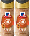 McCormick Finishing Sugar, Pumpkin Spice, Limited Edition, Sweet Blend of Warm Pumpkin Spices, The Perfect Finish for Cookies, Muffins, Pancakes, Bread, and More, 3.66 oz (Pack of 2)