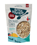 Seven Sundays Protein Oats, Maple Almond, 32 Oz Bag (Pack of 4), Gluten Free, 11g Upcycled Protein, Enjoy Warm, Cool or as Overnight Oats