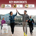 Shrink Spermidine Supplements High Strength For Men & Women 120 Vegan Caps 100% Natural Polyamine For Anti-Aging Support, Overall Wellness Non-Gmo, Usa Made With High Spermidine, Zinc & Thiamin