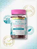 Carlyle Collagen Gummies | 60 Count | Multi Collagen Complex | Beauty Formula Supplement | Mixed Berry Flavor | Non-Gmo, Gluten