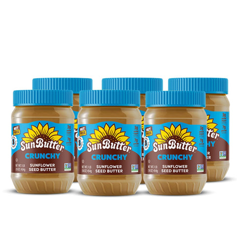 Sunbutter Creamy Sunflower Spread Peanut Free Non Allergen Two Five Pound Containers