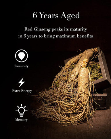 ILHWA Pure Concentrated Red Ginseng Extract 1.76oz x 3 pc 100 Korean Panax Root 50000mg. 6 Years Grown Tea