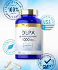 Carlyle Dl-Phenylalanine | 1000Mg | 180 Capsules | Non-Gmo And Gluten Free Formula | Dlpa Free Form Supplement