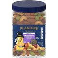 PLANTERS Deluxe Unsalted Mixed Nuts, Plant Based Protein, 34.5 Oz (1 Ct) | Mixed Nuts: Cashews, Almonds, Hazelnuts, Pecans, Pistachios. Snacks for Adults. Resealable Jar. Party Snack