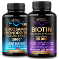 NUTRAHARMONY Glucosamine Chondroitin & Biotin, Collagen Capsules