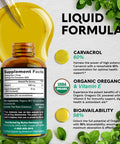 NUTRAHARMONY Oregano Oil Drops & Mullein Drops