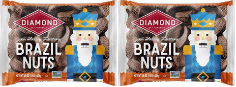 Diamond of California In-Shell Brazil Nuts, 16.0 oz Bag