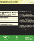 Optimum Nutrition Micronized Creatine Monohydrate Powder Unflavored Keto Friendly 120 Servings (Packaging May Vary)
