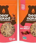 Bear Naked Granola Cereal, Breakfast Snacks, Fruit and Nut, 12oz Bag (1 Bag)