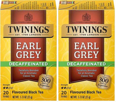 Twinings Lemon & Ginger, Caffeine-Free Herbal Tea Bags, 100 CT Box (1 Pack) | Spicy & Tangy, Ginger, Lemon Peel, Lemongrass, Blackberry Leaves, Soothe Digestion, 100 Foil Lined Individually Wrapped Bags